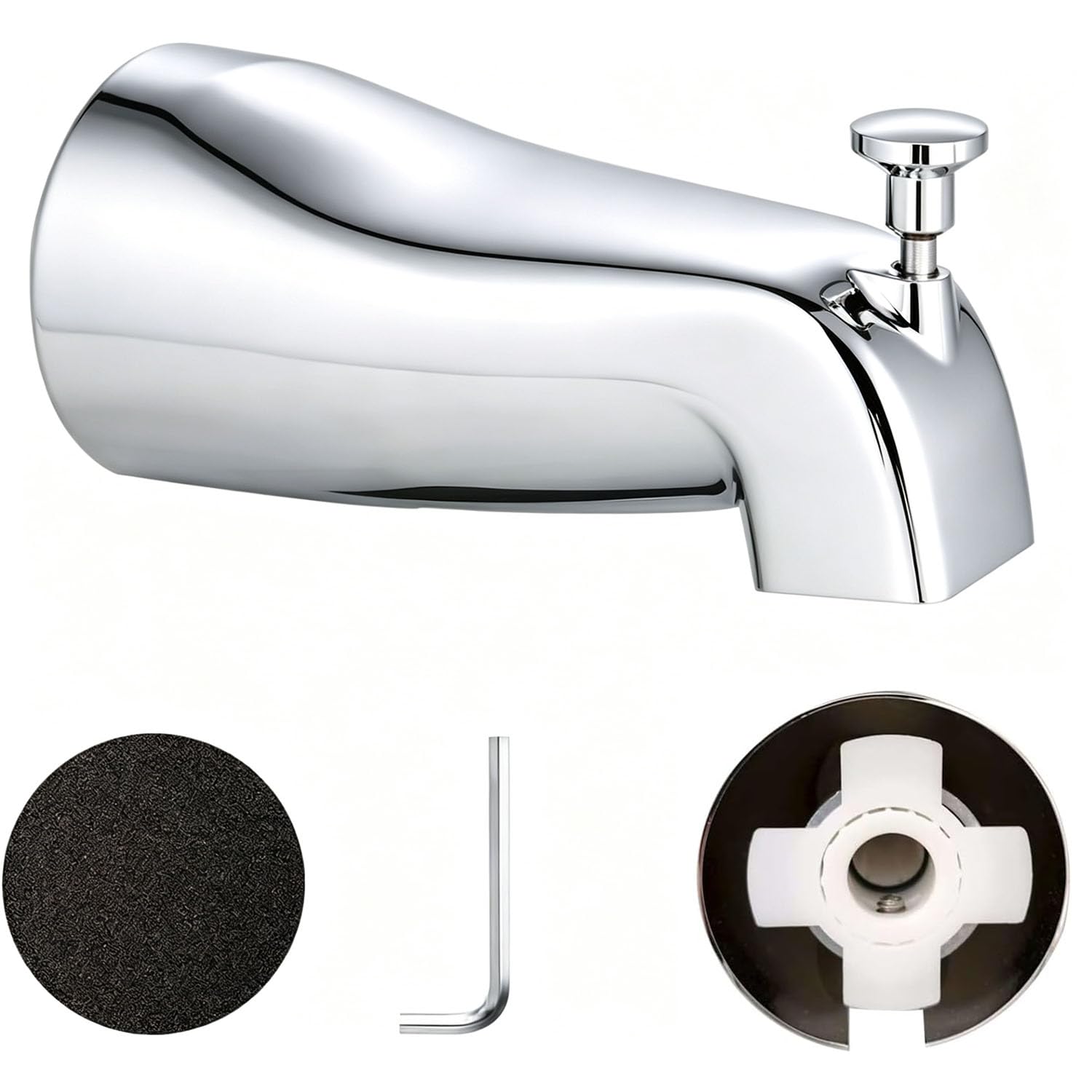 Ultroian Slip-On Tub Spout with Diverter