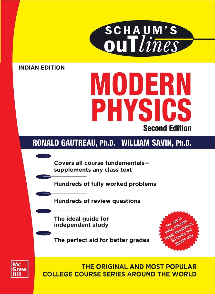 McGraw-Hill Education Schaum's Outline Of Modern Physics