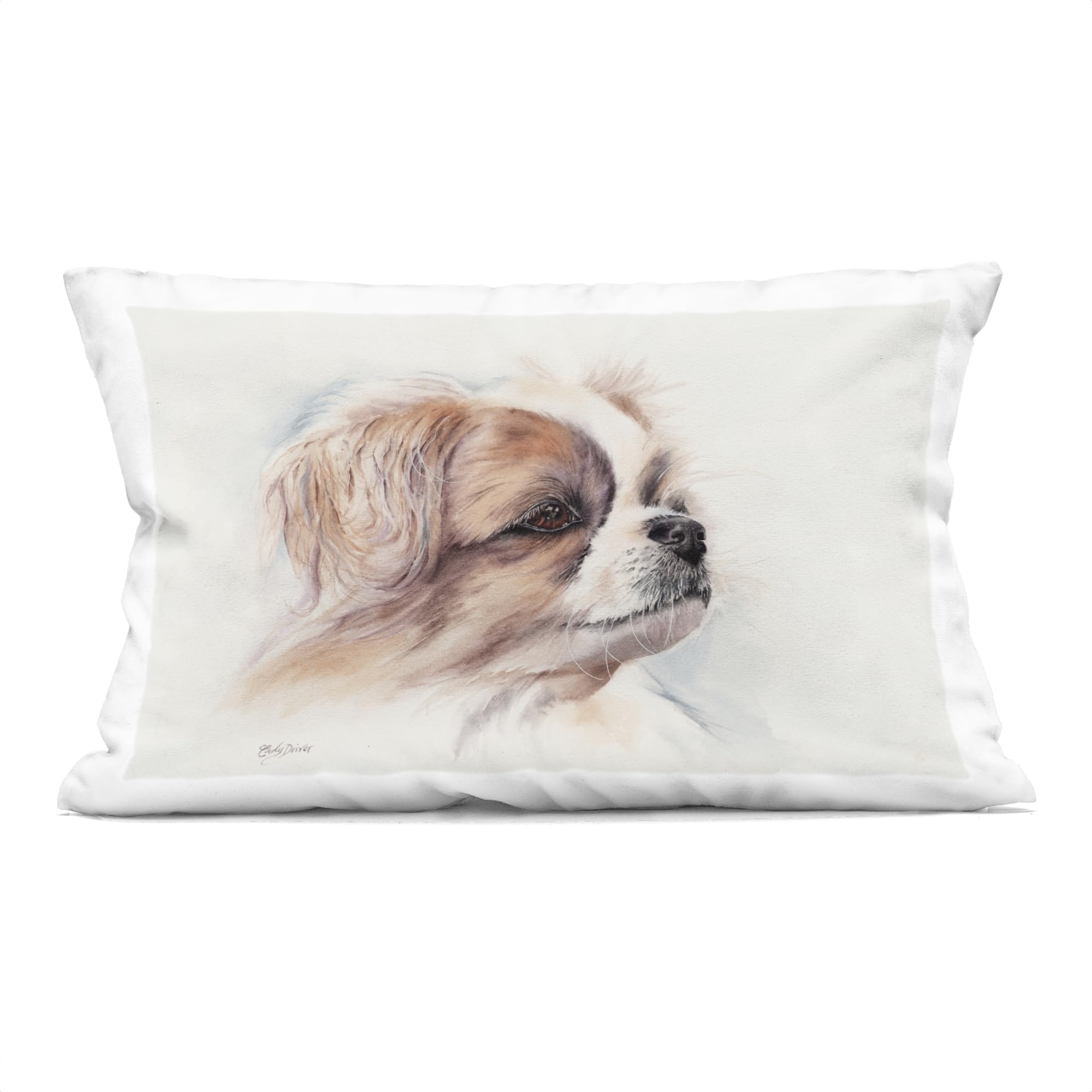 Stupell Industries Expressive Dog Face Portrait Decorative Printed Throw Pillow, design by Cady Driver