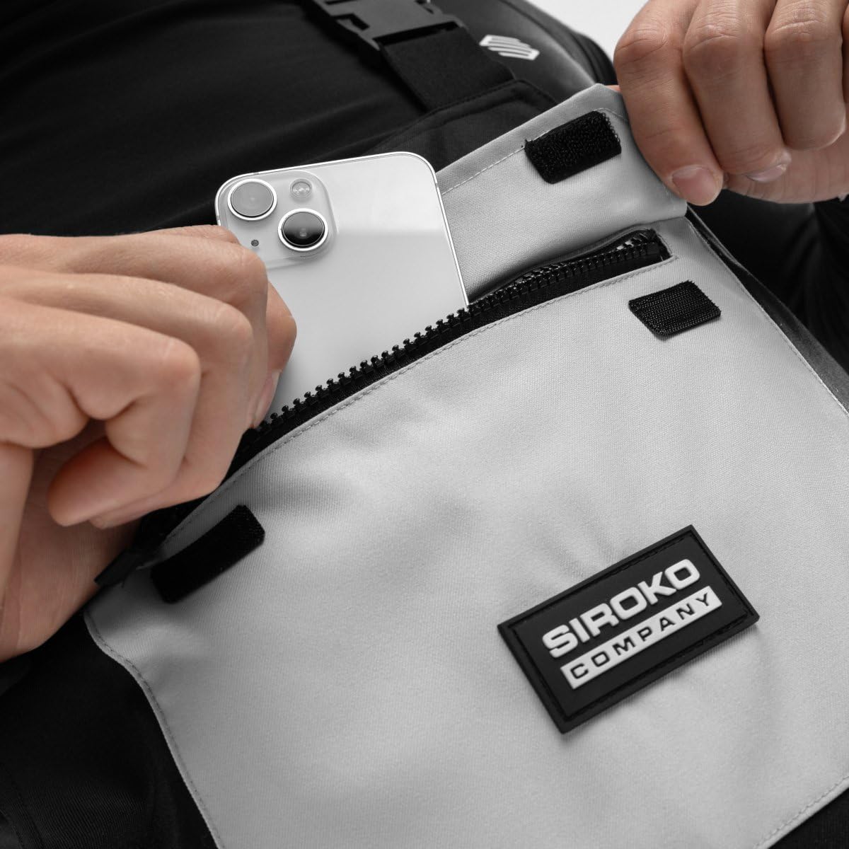 SIROKO - Salopette da Snowboard B1 Keystone - XL - Nero/Grigio