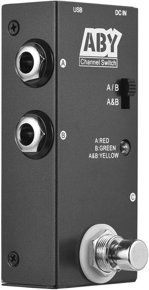 Amazon.com: A/B Switch Guitar Pedal - Sunydog ABY Box Line