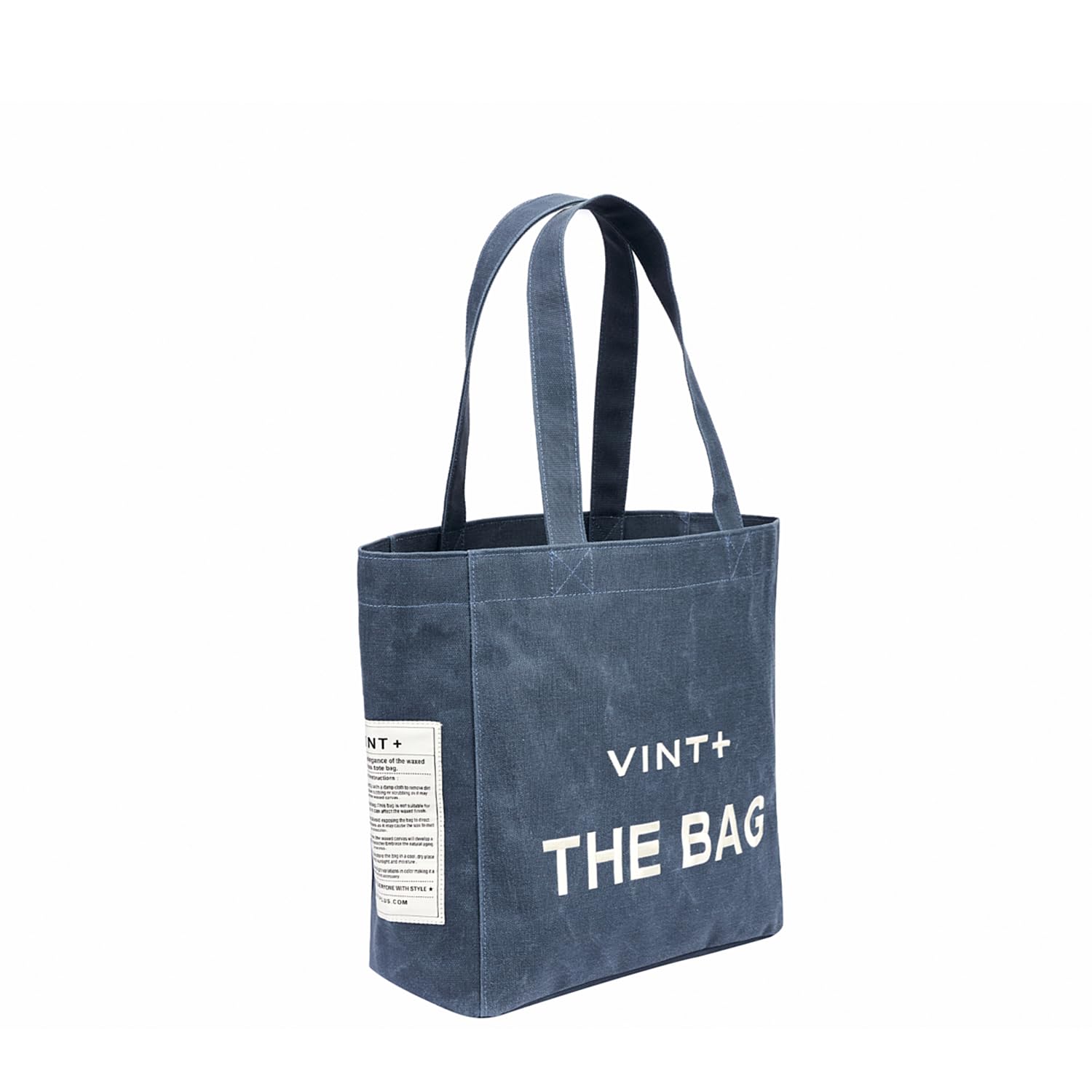 VINT+ Canvas Bag Damen Handtasche – Moderne Schultertasche mit wählbarem Tragegurt – Casual Shopper Tasche ideal für Arbeit, Uni, Schule oder Reise | Wasserabweisend, 100% Baumwolle
