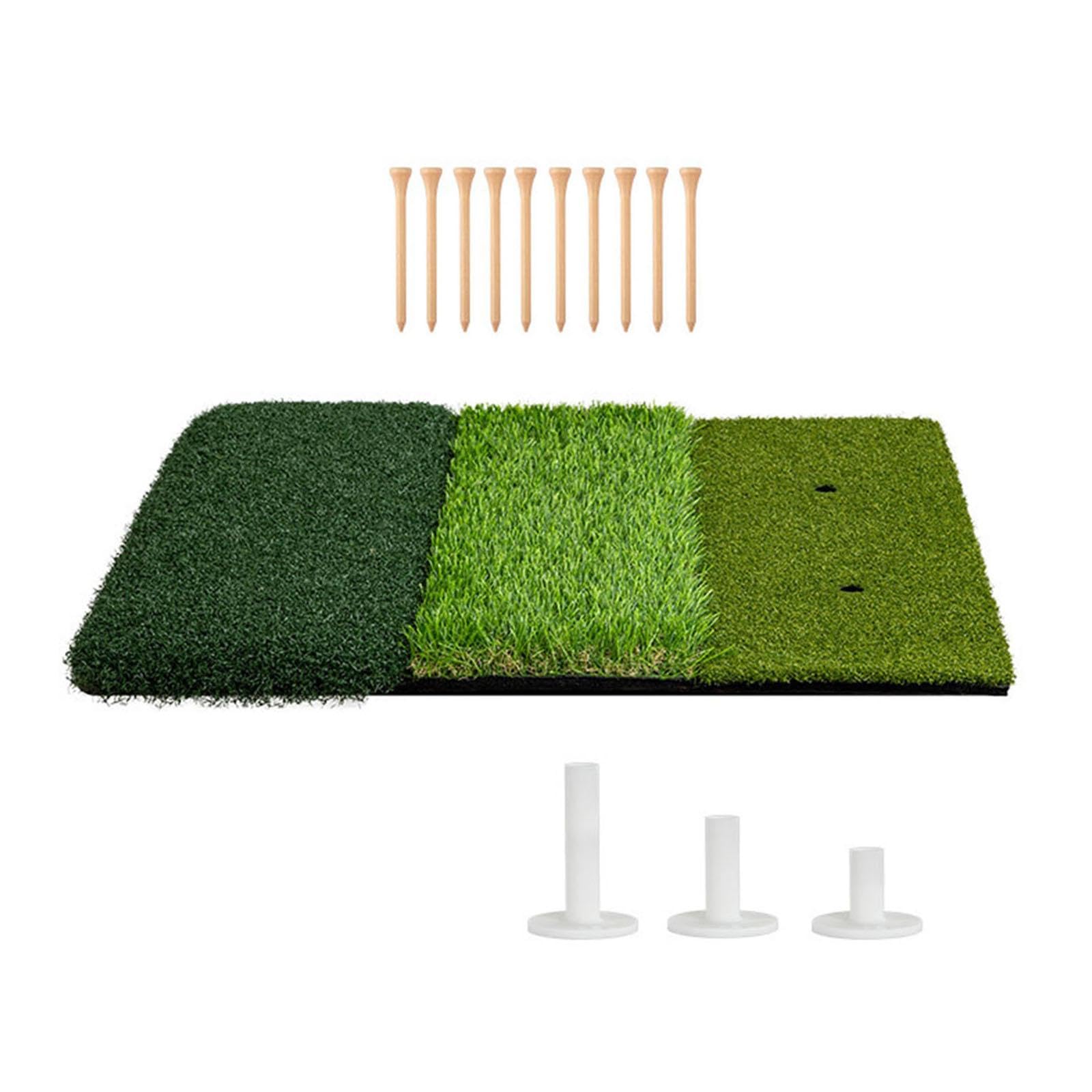 RNXRZANK Golf Hitting Mat Foldable Home Use Training Mat Matt for Indoors for Men