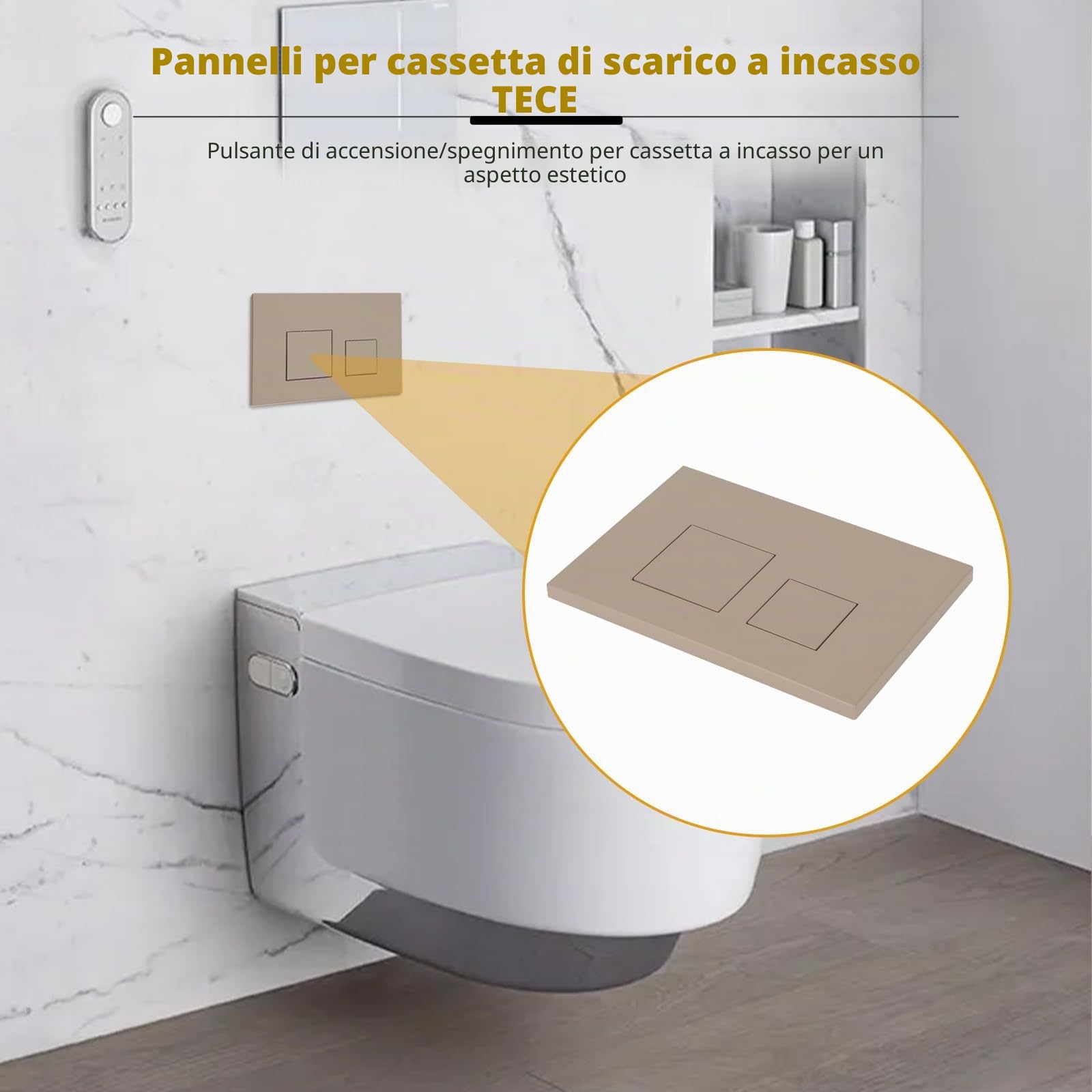 Per piastra di comando Geberit SIGMA 01 SIGMA 20 SIGMA 30, piastra di controllo WC in plastica, modello di ricambio per risciacquo a 2 quantità, doppia piastra di azionamento, 24,5 cm x 16,5 cm
