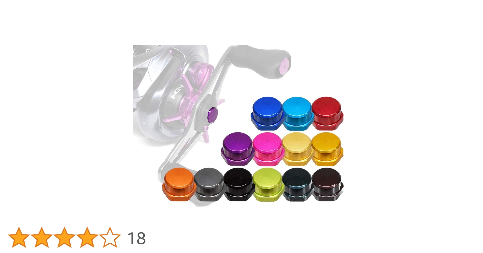 heyheyさん専用 95mm×2set M7右ロックナット Amazon | 【アブ用】ハンドルロックナットセット Mサイズ （Revo