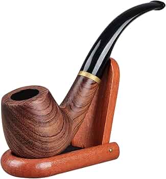 Amazon.com: Joyoldelf Tobacco Pipe, Handmade Rosewood Smoking pipe