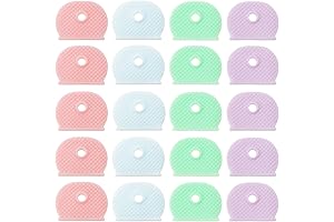 Colorful House Key Caps for Easy Key Identification