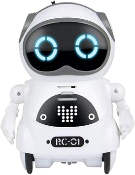 Interactive Robot, Talking Robot - Small Robot Music Toy - Learning & Educational Toys, Interactive Dialogue, Home Electric Speech Recognition Robot