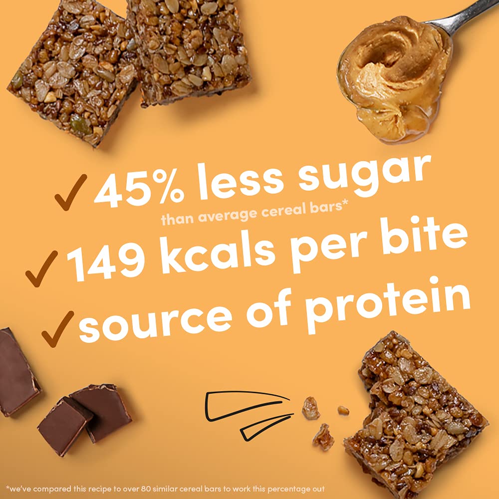 Graze Peanut Butter & Chocolate Protein Oat Boost Bars Vegan Healthy