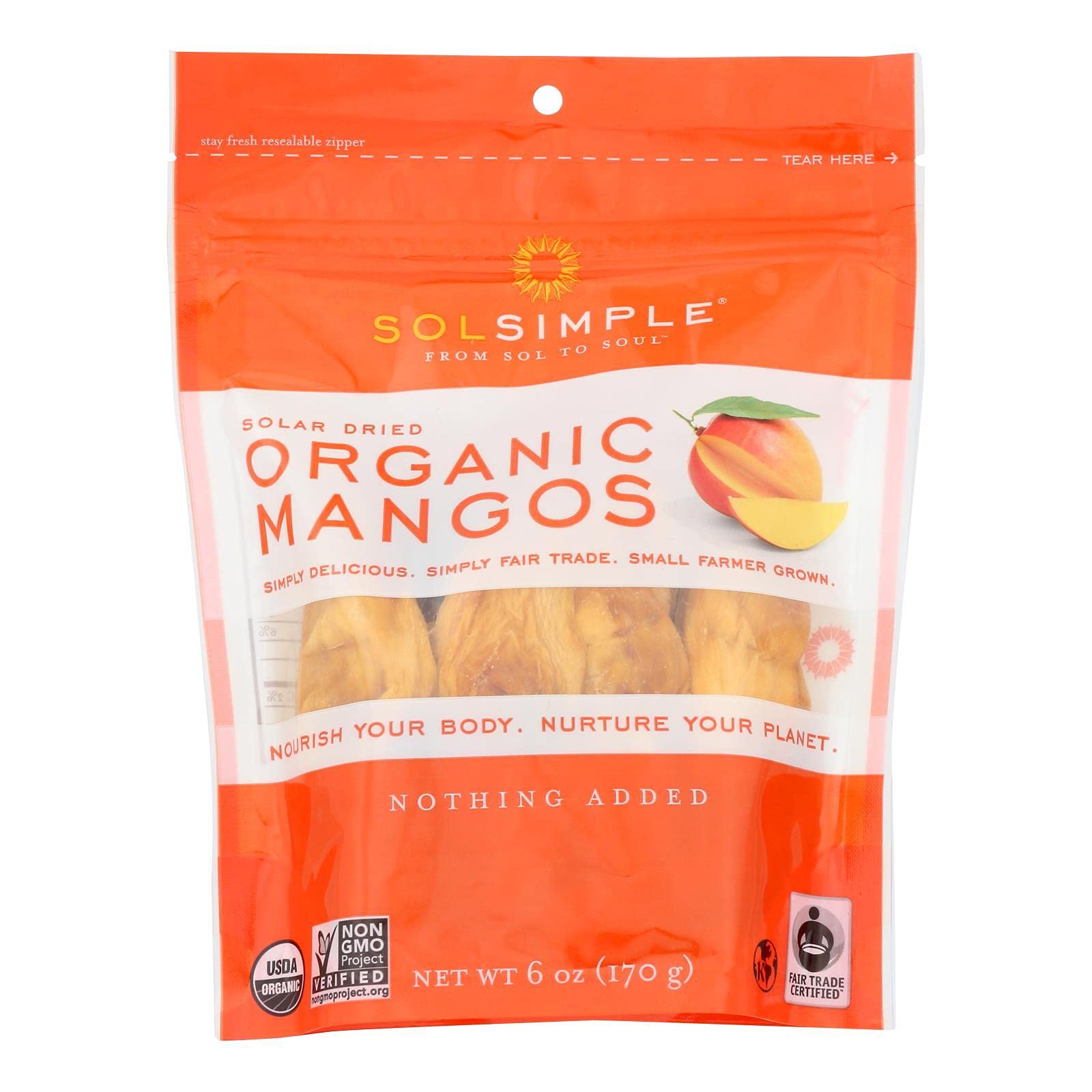Dried Mango 6 Ounces (Case of 6)