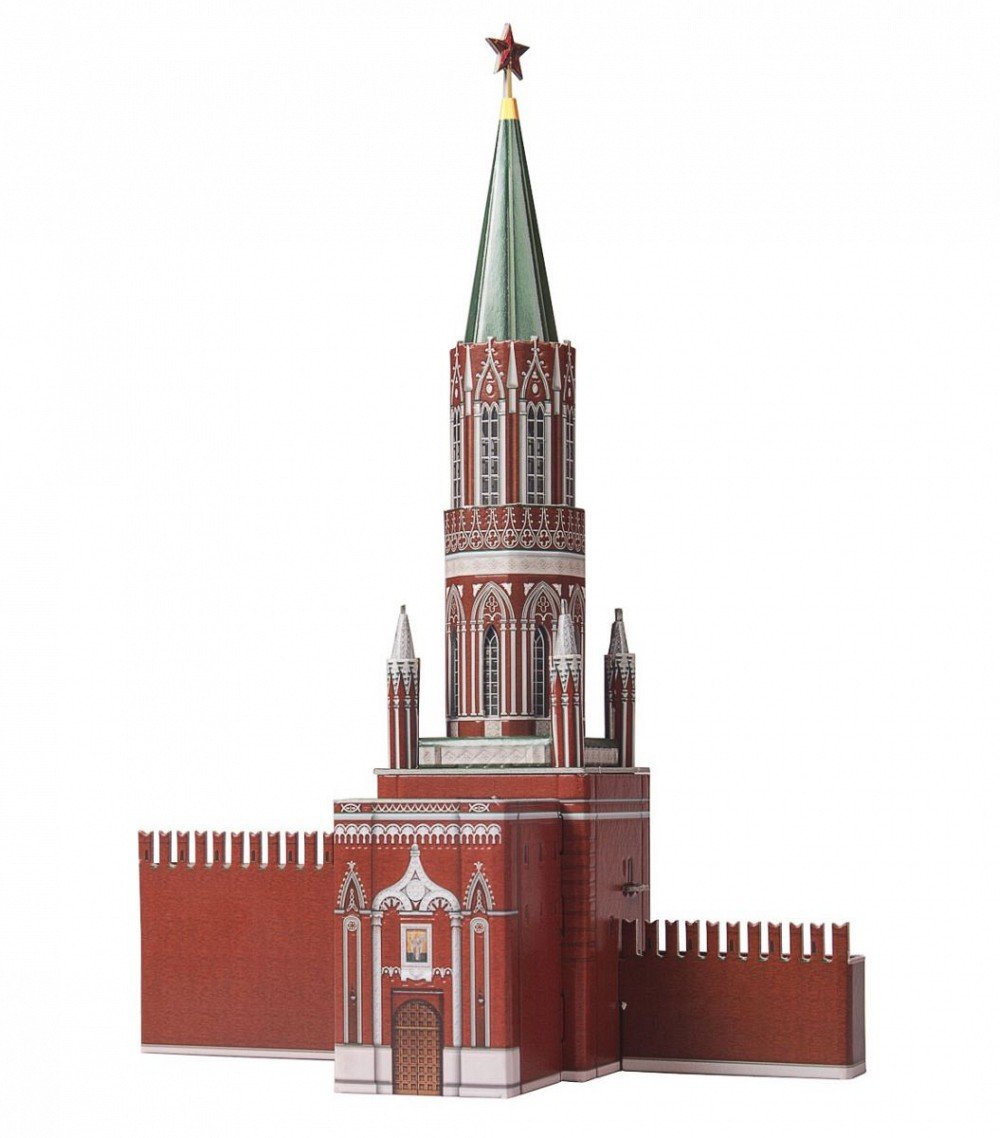 Amazon.co.jp: ウンブーム ロシア モスクワ クレムリン ニコリスカヤ塔