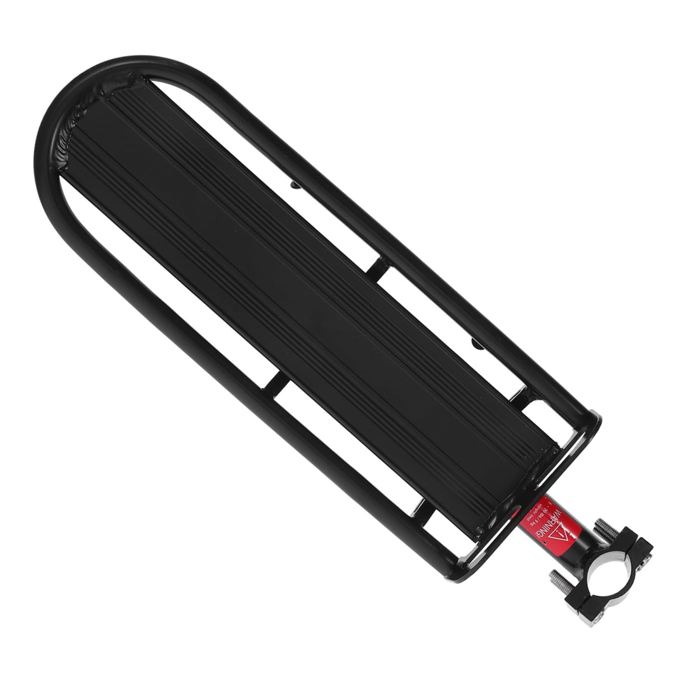 Mountain Bike Cargo Rack Flexible Rear Luggage Carrier Rack Black 10Kg Load Capacity for Touring and Commuting