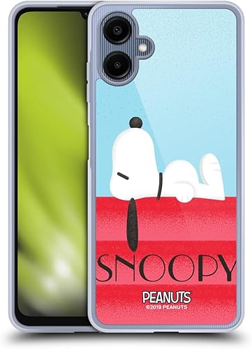 Miniatura 125 de Head Case Designs Funda de gel suave con licencia oficial de Peanuts House Snoopy Deco Dreams compatible con Samsung Galaxy S23 5G Casa,Blue
