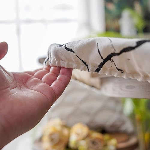 Miniatura 6 de ARTABLE Mantel redondo con bordes elásticos, mesas ajustables, impermeables, flores vintage para acampar al aire libre, viaje, mesa de patio