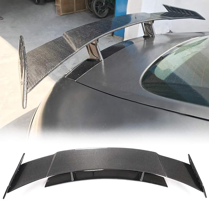 Buy MCARCAR KIT Carbon Fiber Rear Trunk Spoiler Wings for Mercedes Benz