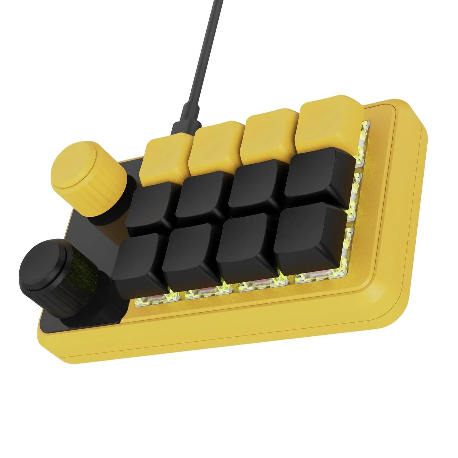 Pad 12 per giocatori e professionisti, RGB, programmabili, con cavo tipo C Tastiera da gioco RGB