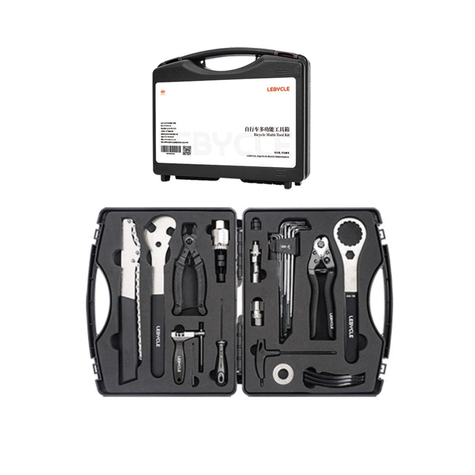 Kit de Herramientas para Bicicletas, Ligero, Resistente a, Compacto, para Reparación, Camping Y Taller.