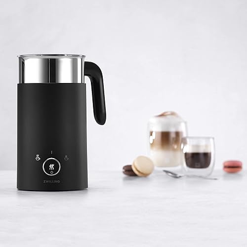 Miniatura 3 de ZWILLING Enfinigy - Espumador de leche eléctrico de espuma fría y caliente, aterciopelado, microburbujas cremosas para leche y sustitutos de la