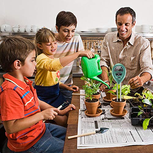 image for HACOON Soil Moisture Sunlight Ph Test Meter,Soil Tester Meter, 3-in-1 