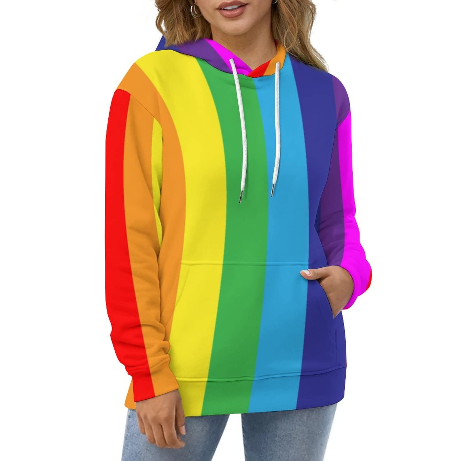 Amazon.co.jp: レインボー・ゲイ・プライド LGBT ユニセックスパーカー