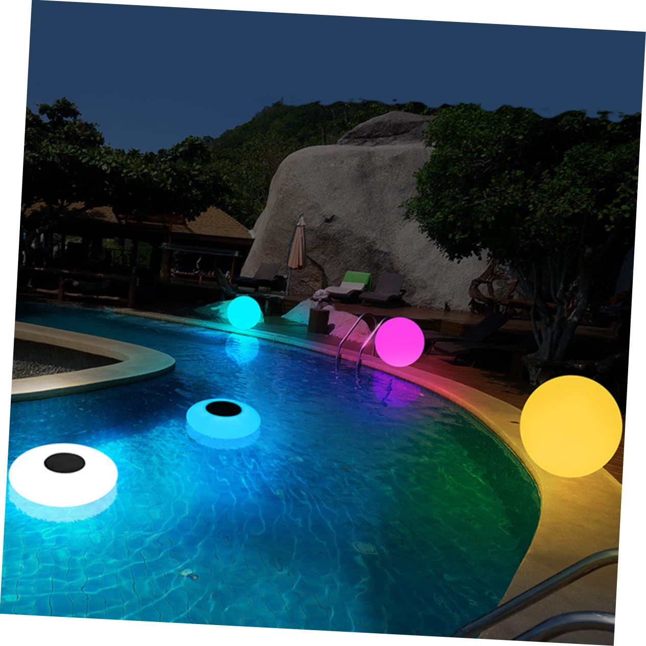 BESPORTBLE Solar Outdoor Lights Floating Garden Lights Waterproof Garden Decorative Pool