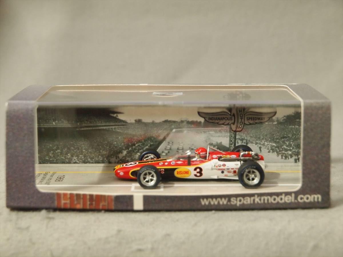 Amazon | Eagle MK4 1968年インディ500優勝 #3 ボビー・アンサー Spark