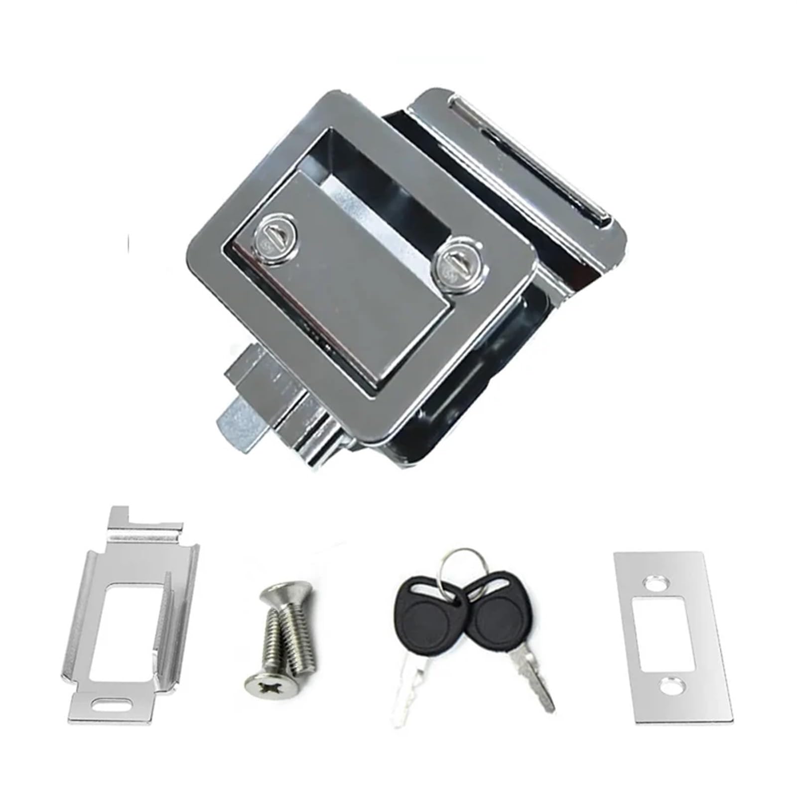 Serrure porte camping-car R3 blanche pour voyager l'esprit tranquille