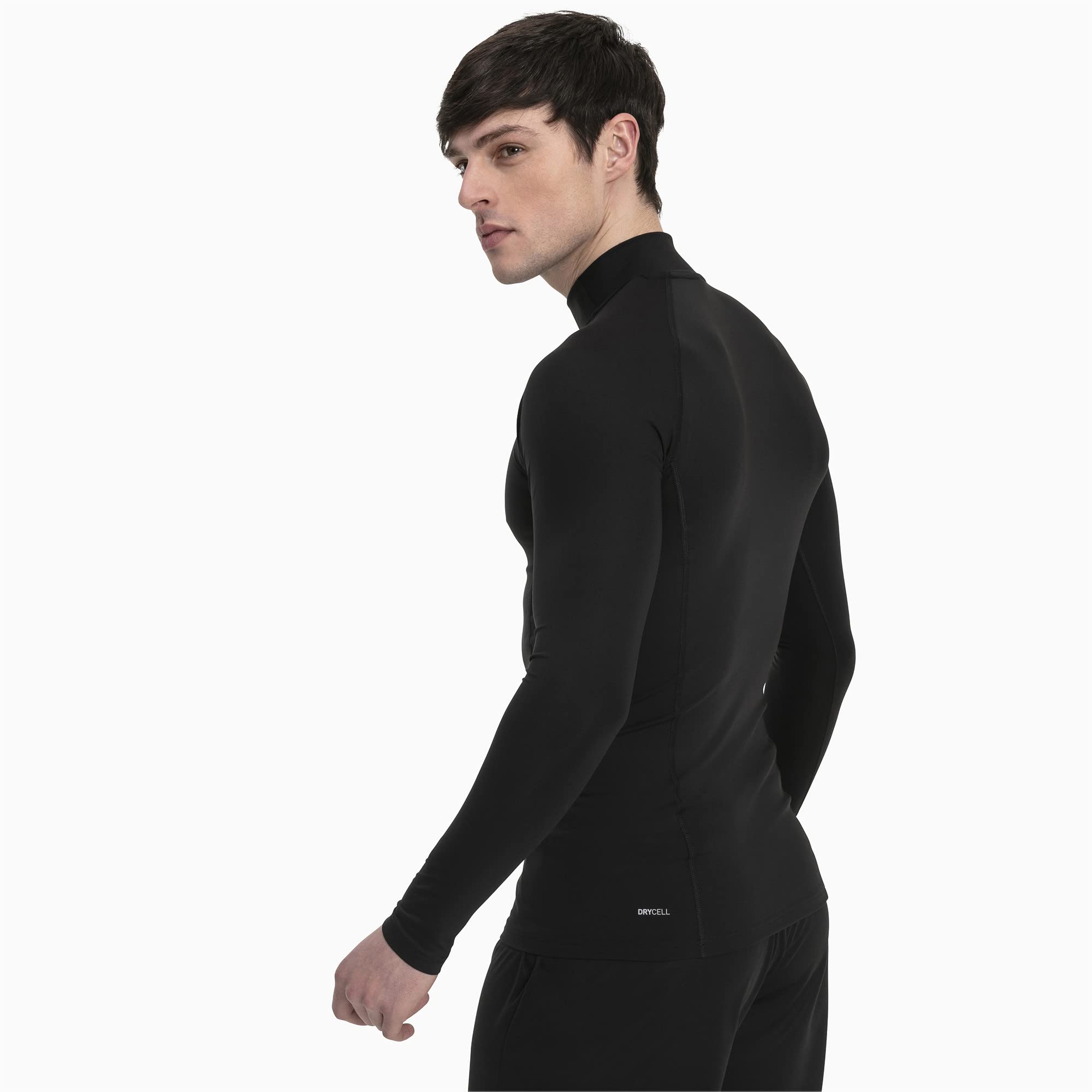 Puma Liga Baselayer Tee LS Warm Maglietta Compressione Uomo (Pacco da 1)
