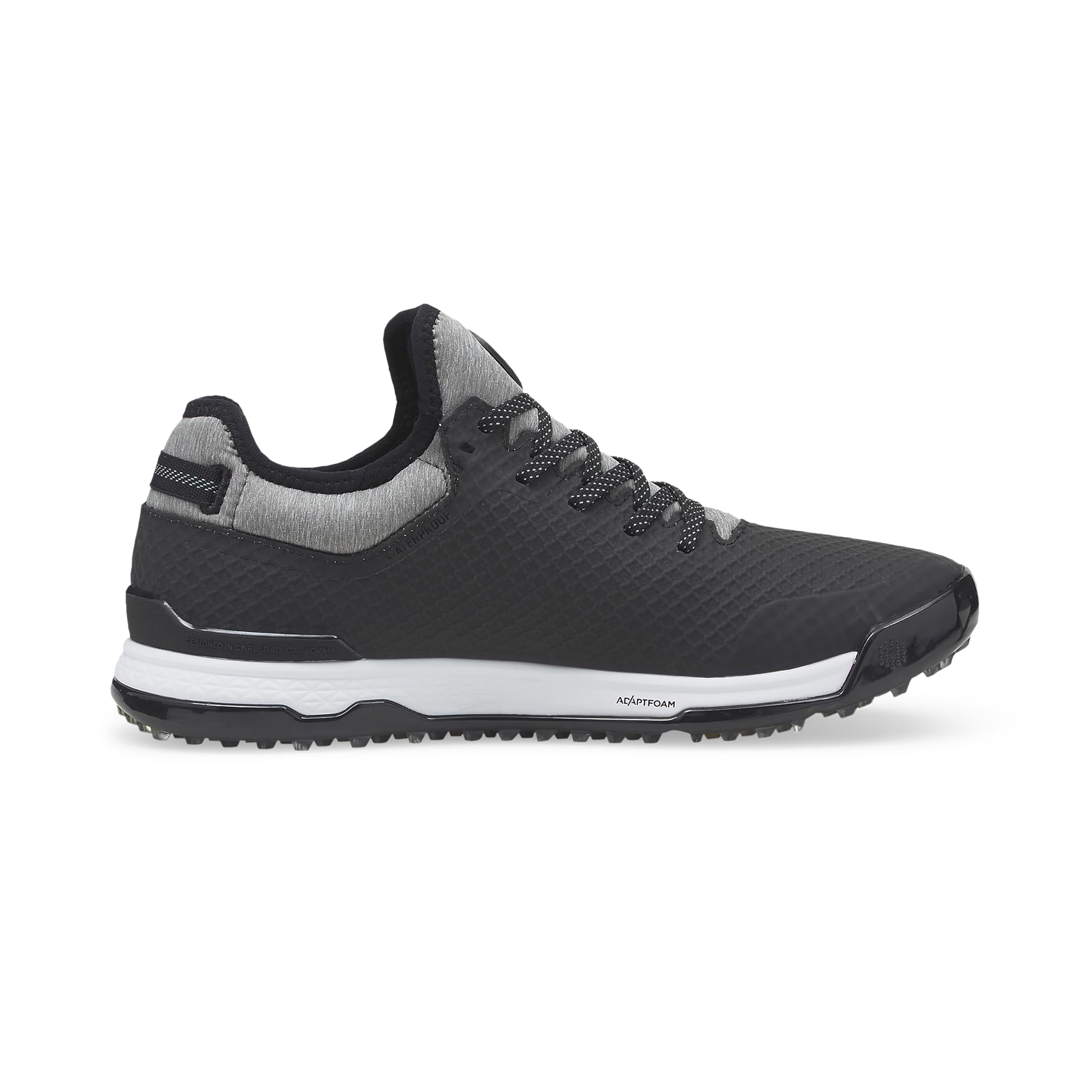 Puma Zapatos de Golf Proadapt Alphacat para Hombre, Negro/Plata, 47 EU