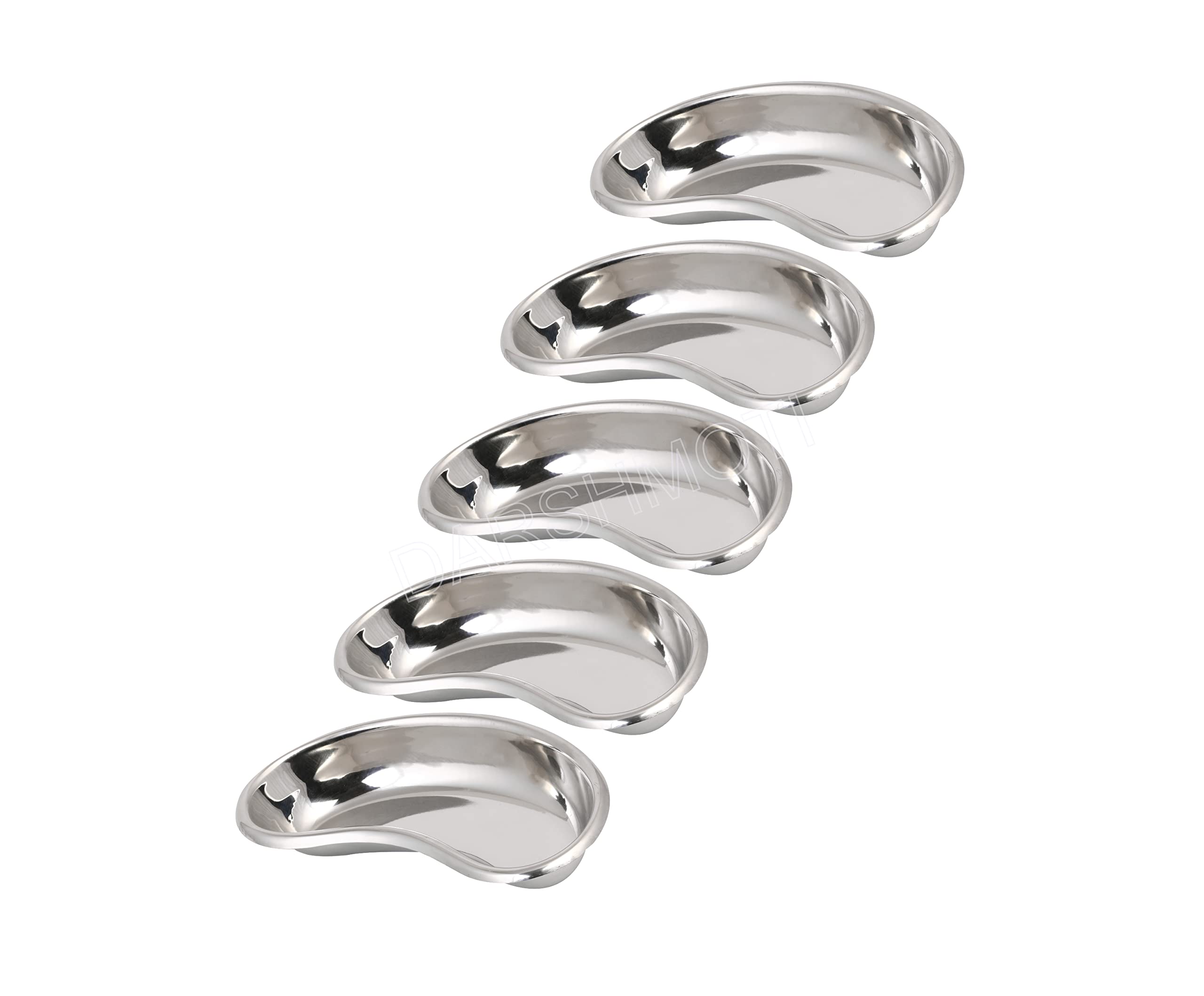 DARSHMOTI Stainless Steel Kidney Tray,6 inches, 150mm, Pack of 2, Reusable and Autoclavable Tray making them Ideal for Hospitals, Lab & Surgical Centres, 6 inches,150mm, Pack of 2 (B0CKW831BG) Amazon Price History, Amazon Price Tracker