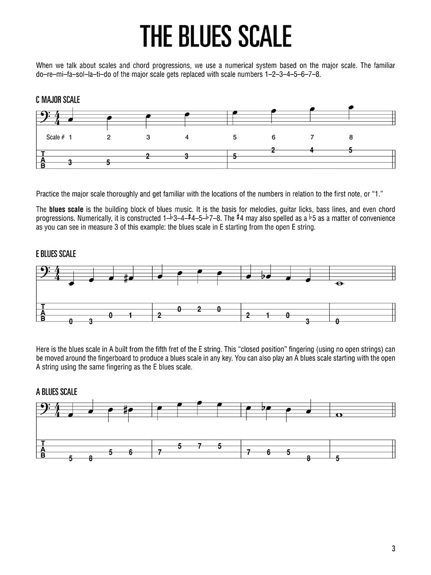 Hal leonard bass method : blues bass - recueil + enregistrement(s) en ligne: A Guide to the Essential Styles and Techniques