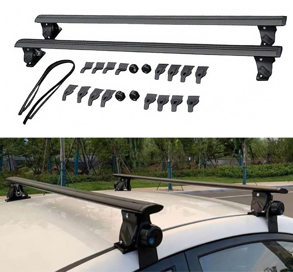 Lockable Roof Rail Rack Cross Bars for Honda Ridgeline 2017-2023 2024 2025, Universal Luggage Carrier Cargo Bars,Aluminum Alloy Car Roof Racks for