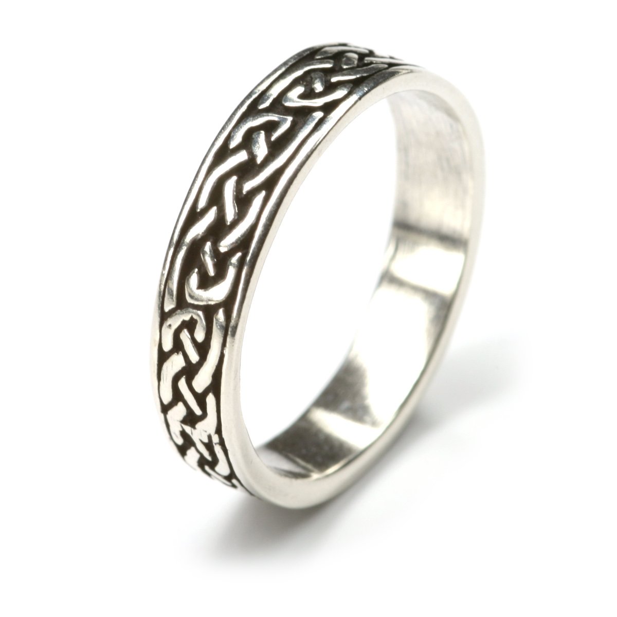 Keltischer Ring 925 Silber Partnerring Freundschaft Bandring Herren Damen Silberring Kelten Fingerring Verlobung Gr 46-76 lieferbar