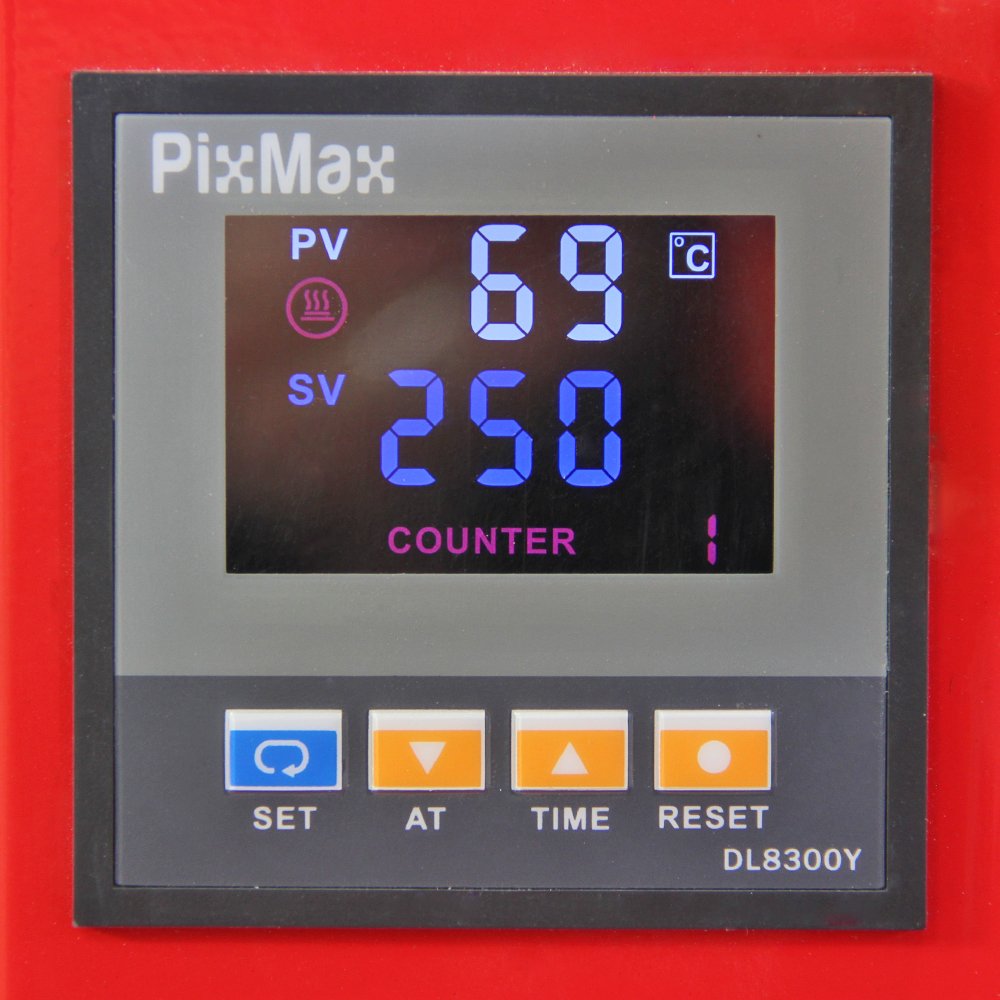 PixMax 1 x prasa do t-shirtów, prasa termoaktywna, prasa transferowa, drukarka sublimacyjna i ploter tnący, ploter foliowy winylowy, 3 x nóż Roland i akcesoria w zestawie druk sublimacyjny, druk
