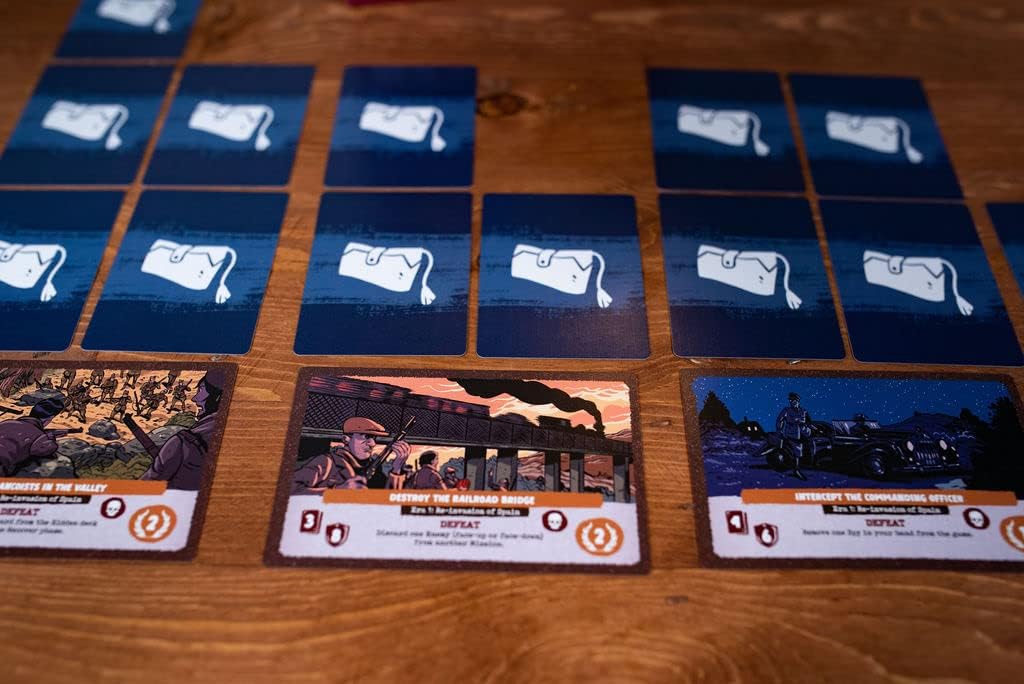 25th Century Games Resist Ages 10+ | Solitaire Strategy Card Game | Spanish Maquis Resistance Game with Tactical Deck Management, Mission-Based Gameplay, and Historical Theme for Solo Players