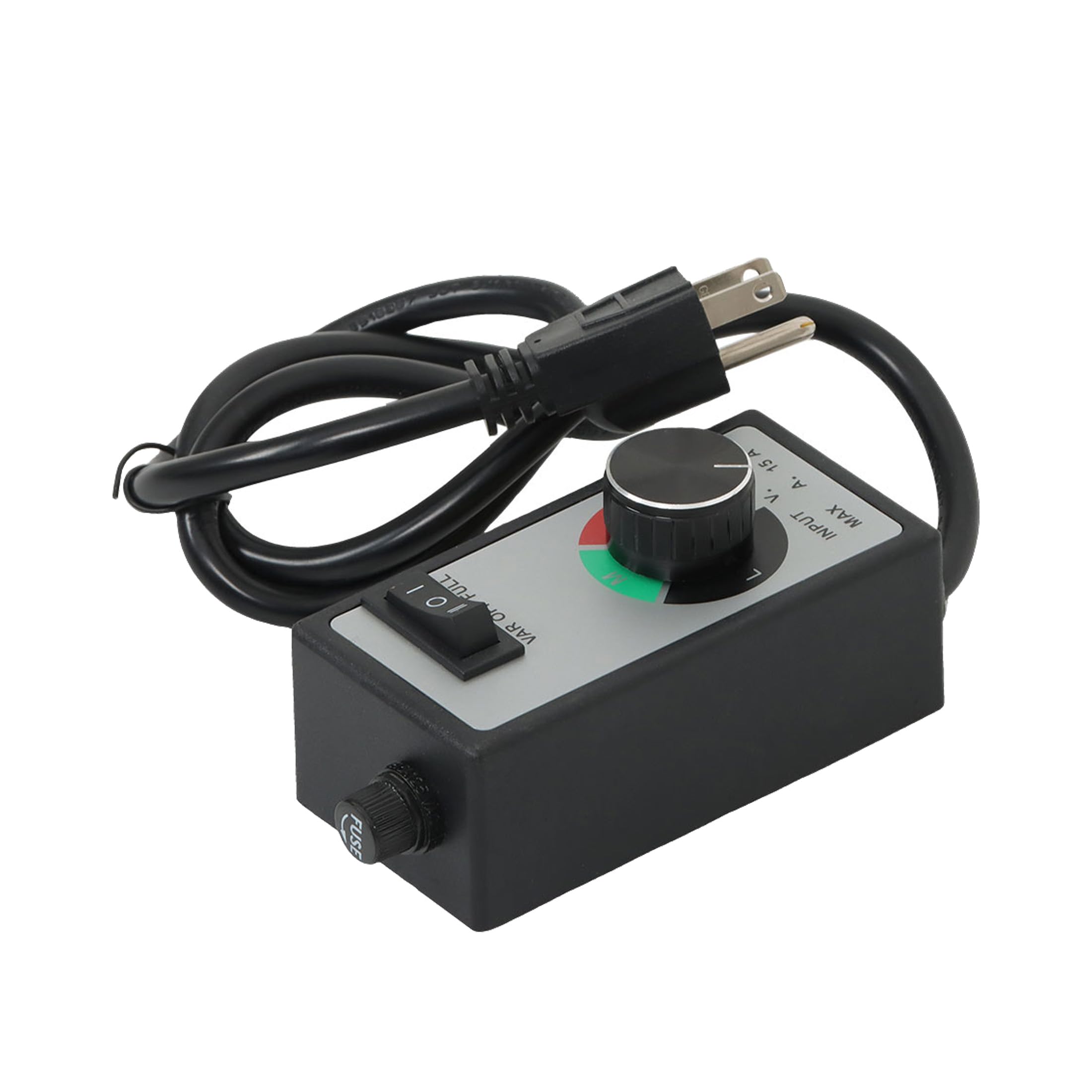 Thomletha Black Router Fan Electric Motor Rheostat Variable Speed Controller Replacement for AC 1500W 120V 15A