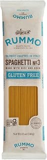 Rummo Gluten-Free Spaghetti No. 3 | Corn & Rice Italian Pasta Noodles | Authentic GF Thin Spaghetti - 12oz Pack