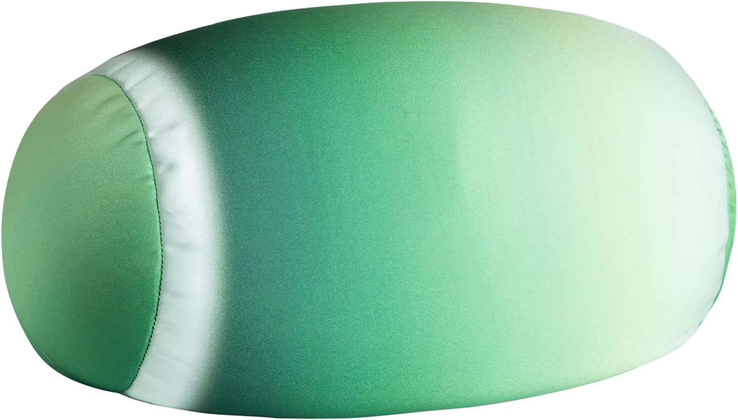 Squishy Microbead Neck Pillow, 7Inch x 12Inch Soft Travel Body Bed Pillow Bean Pillow for Kids Adult Chair Sleeping Car Seat, Fun Dormroom (Parrot Green Coloful) - Image 3