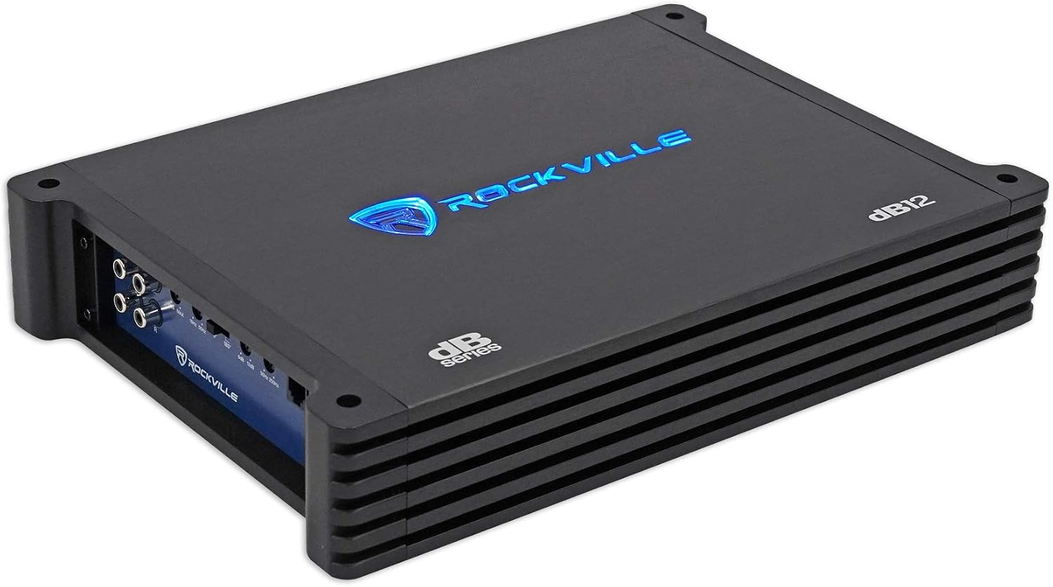 Rockville DK512 Dual 12" 2800W K5 Car Subwoofer Enclosure+dB12 Amplifier, 2-Ohm, Deep Bass, Durable MDF, Complete Wiring Kit, for Car Audio Enthusiasts