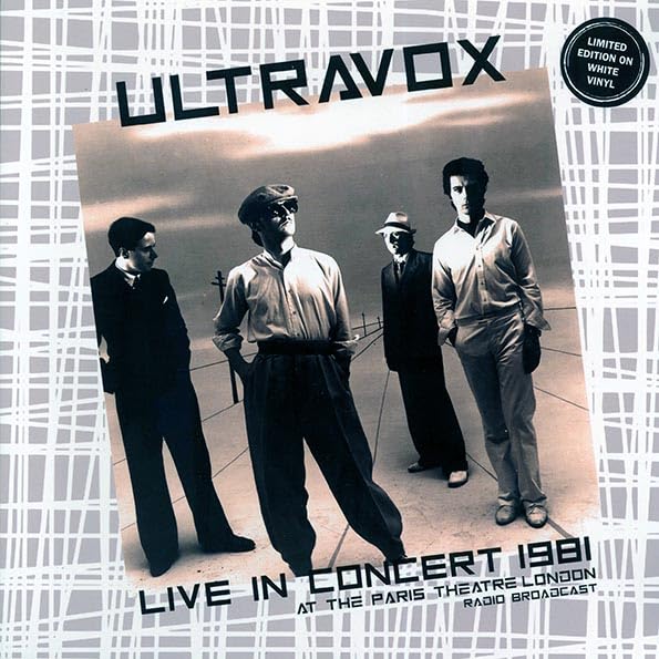 ULTRAVOX : LIVE IN CONCERT 1981 AT THE PARIS THEATRE LONDON - NEW SEALED LTD EDITION