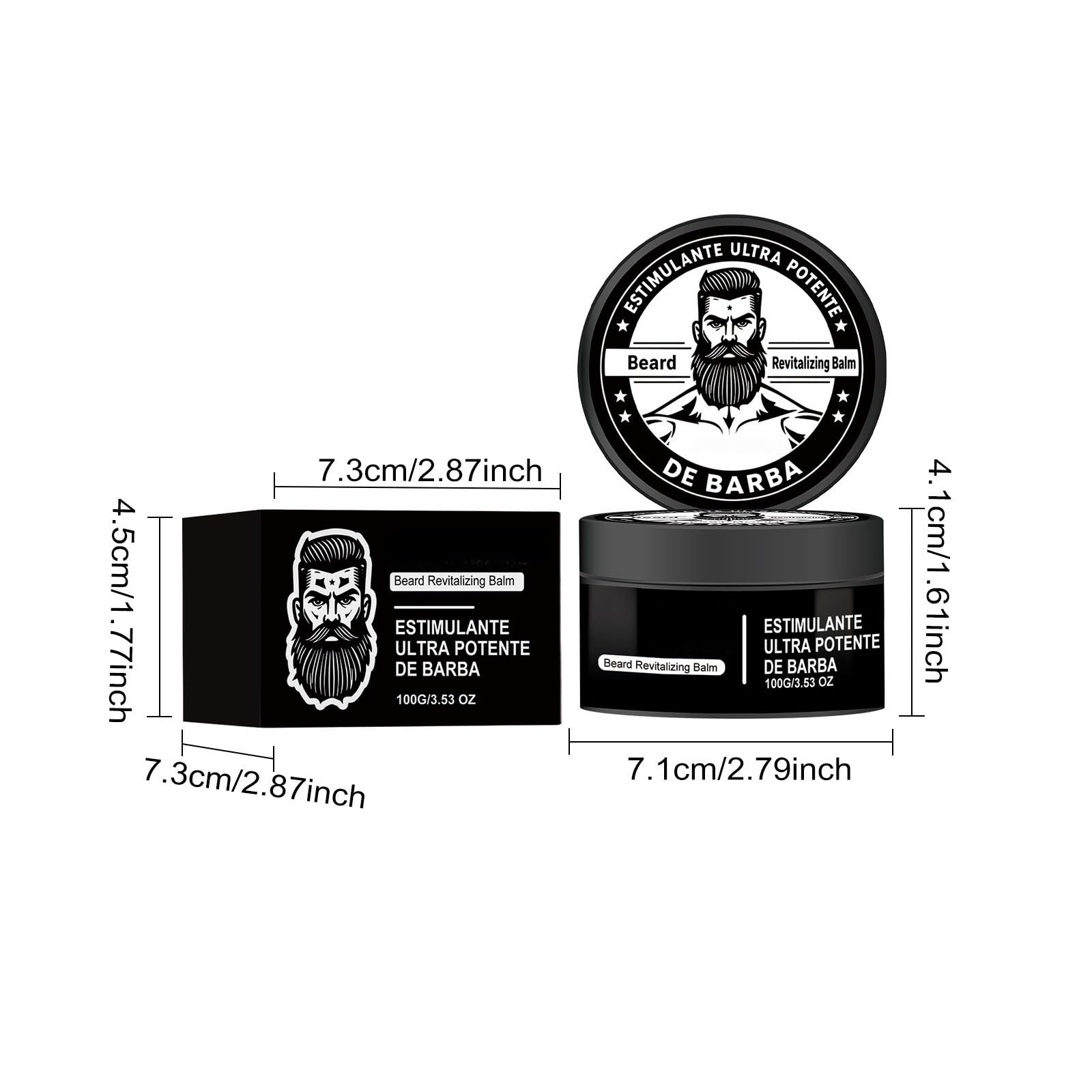 Beard Growth Oil, Moisturizing Serum for Men Face Hair | Nourishing beard growth oil idratati viso hair, improves sparse beard, supporti healthy beard & mustache growth for men