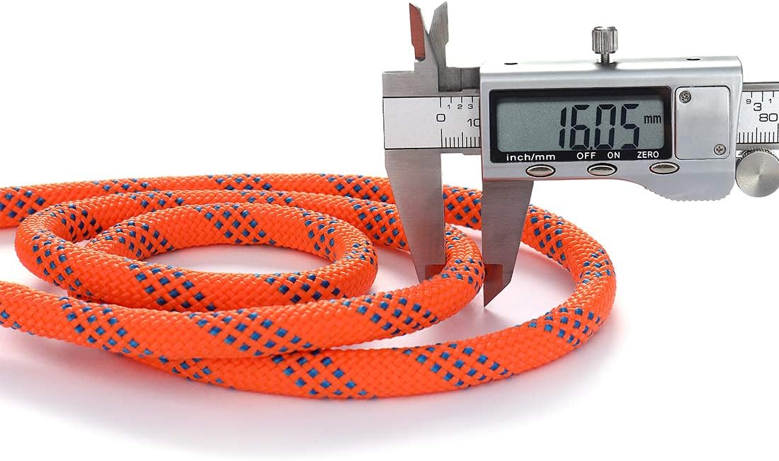 GINEE Static Climbing Rope 35FT, 50FT, 100FT, 150FT, 200FT, 250FT(Diam 10mm, 16mm) : Sports & Outdoors