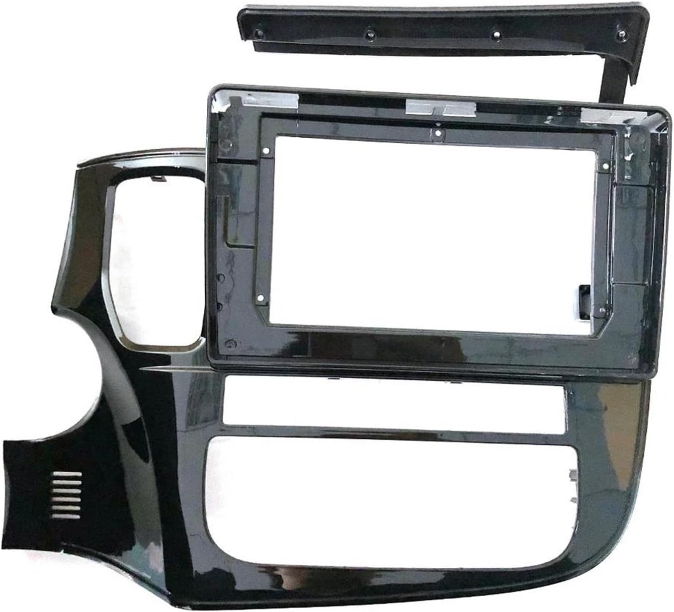 2DINカーラジオフェイシア DVDステレオフレームプレートアダプターマウント に適合する アウトランダー 2017-2019