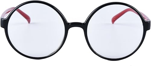 Miniatura 10 de Anteojos con marco redondo retro y lente transparente de moda de 2 pulgadas de Agstum