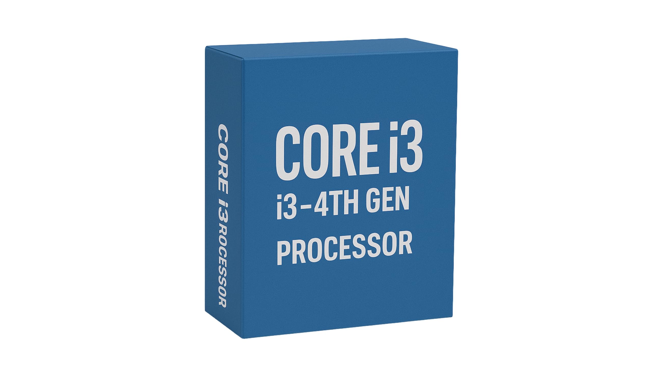 GLOBAL TOUCH Core i3 4th Gen Desktop Processor, 2.9 GHz to 3.8 GHz, LGA 1150 Socket, 2 Cores 4 Threads, 3/4MB Cache, with Cooling Fan