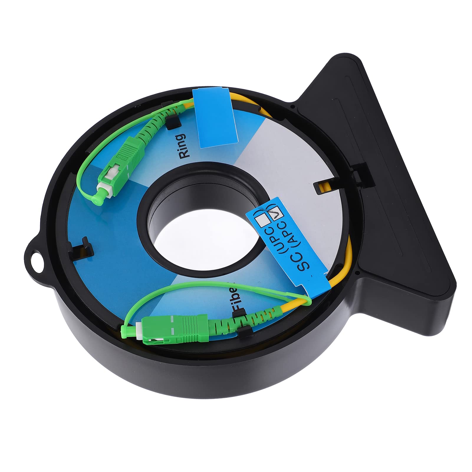 Diseño de Estructura de Disco de Caja de Cable de Lanzamiento OTDR, Probador Eliminador de Zona Muerta SCAPC, SCAPC SM, 150 Metros