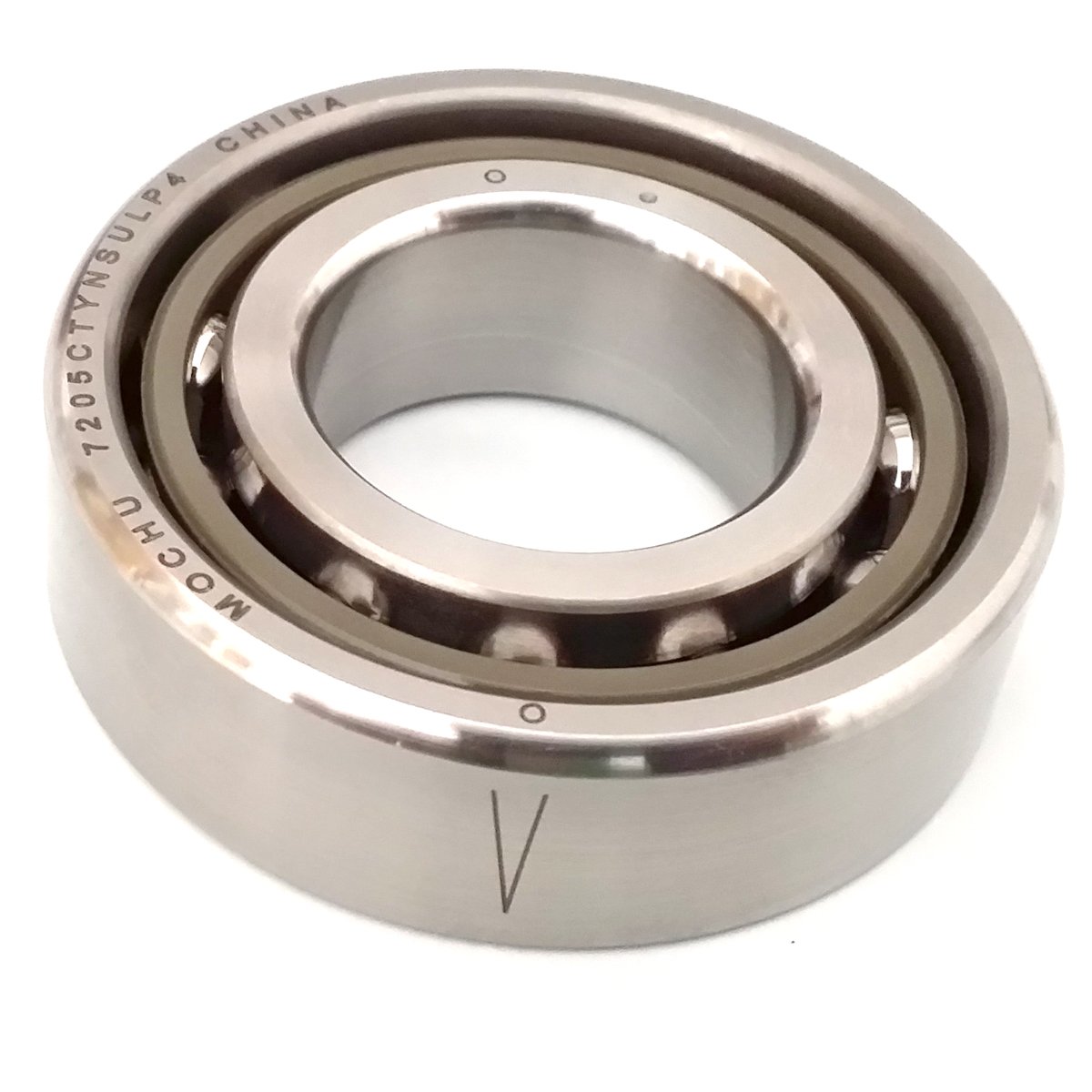 MOCHU 7205 7205C 7205CTYNSULP4 25X52X15 ABEC-7 Angular Contact Ball Bearing CNC 15° Contact Angle Universal Arrangement Metric