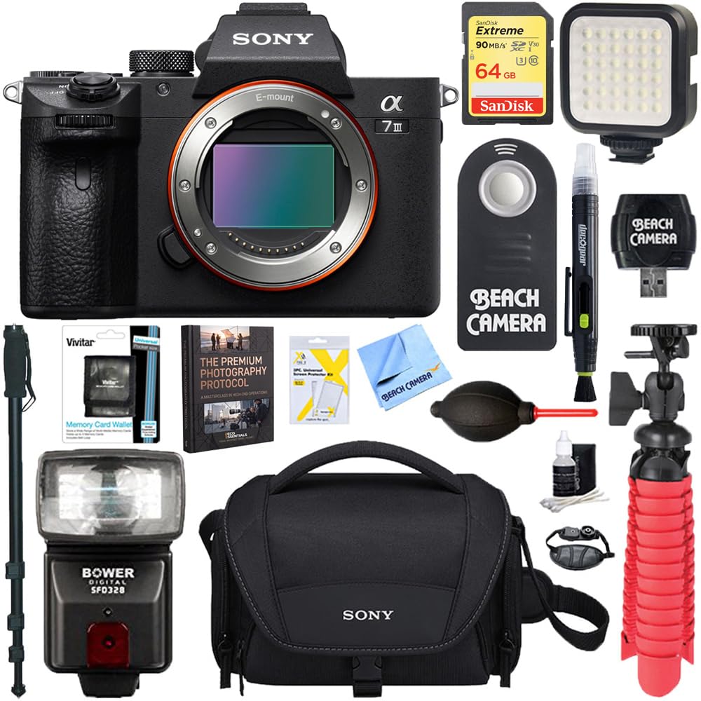 Amazon | Sony a7III 24.2MP フルフレーム ミラーレス 交換可能レンズ