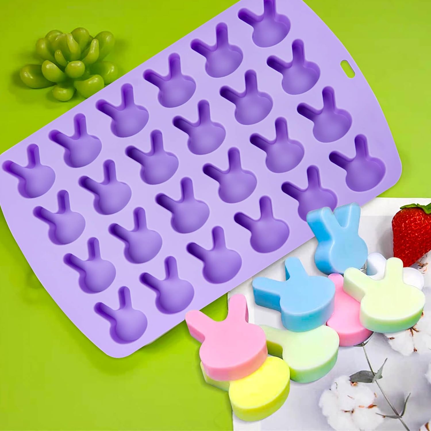 Bunny Silicone Molds (24 bunny)