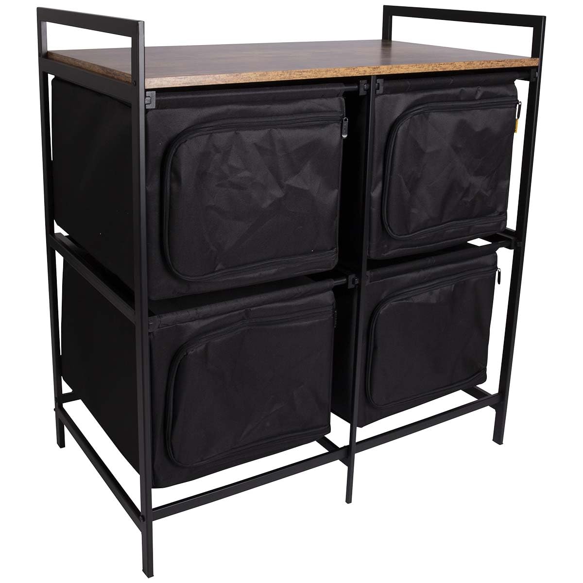 Bo-Camp Industrial Camping Küche Lawton Falt Schrank Schubladen Tisch Holz Stahl